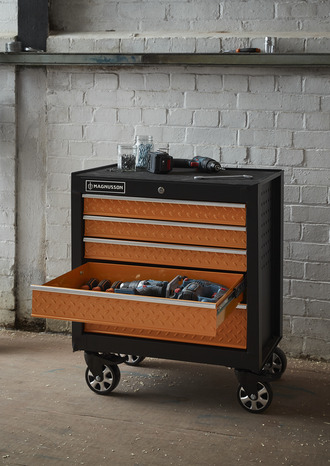 Servante d'atelier verrouillable 5 tiroirs - MAGNUSSON - Brico Dépôt