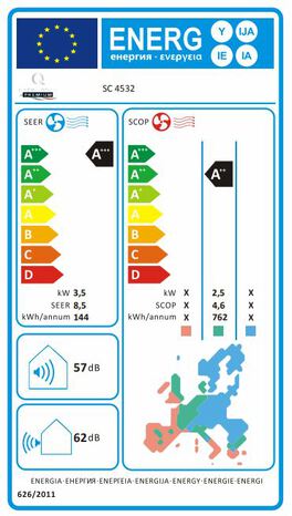 Climatisation réversible "Q-excellence" Premium SC 4532 - Unité d'intérieure - Brico Dépôt