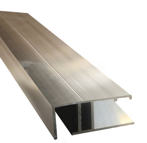 Profil de bordure pour polycarbonate 16 mm x 4 m  - Brico Dépôt