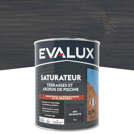 Saturateur gris anthracite 0,75 L - Evalux - Brico Dépôt