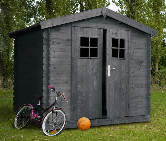 Lasure anthracite 5 L satin - Evalux - Brico Dépôt