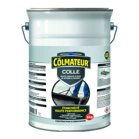 Colle à base de bitume et résines - 5 kg - Colmateur - Brico Dépôt