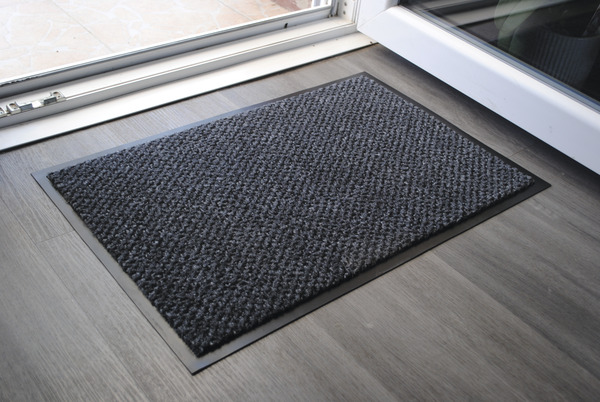 Tapis d'intérieur propreté gris 60 x 80 cm - Brico Dépôt