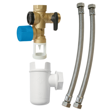 Kit de sécurité laiton pour chauffe-eau - Brico Dépôt