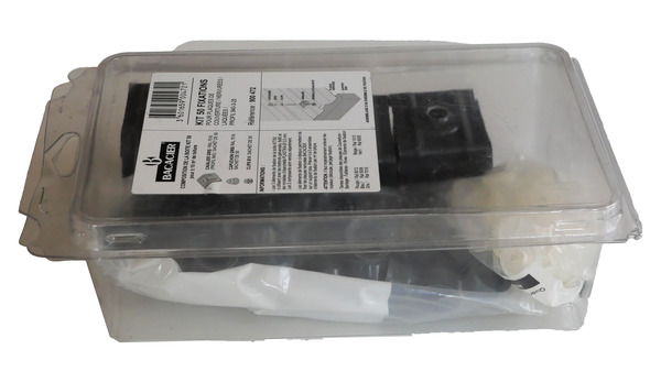 Kit 50 fixations pour bac acier - Graphite - Bacacier - Brico Dépôt