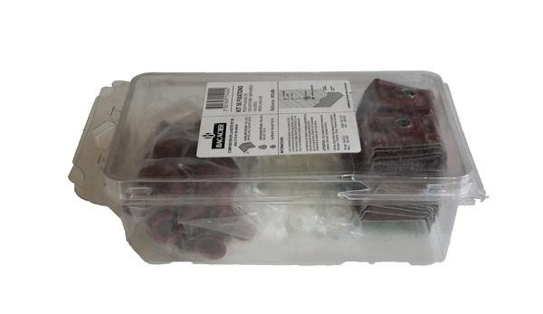 Kit 50 fixations pour bac acier - Rouge - Brico Dépôt