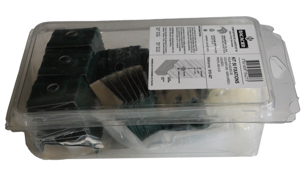 Kit 50 fixations pour bac acier - Vert - Brico Dépôt