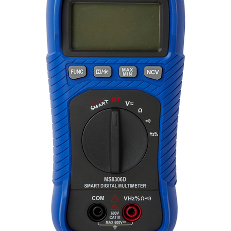 Multimètre digital automatique 14 calibres CAT III / 600V - Brico Dépôt