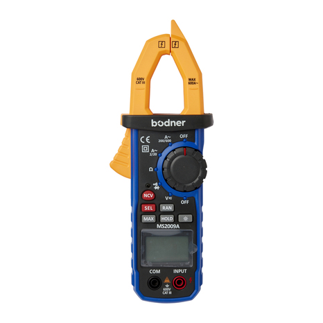 Pince amperemetrique 43 calibre CAT III / 600V - Brico Dépôt