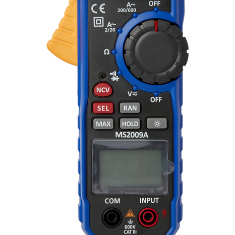 Pince amperemetrique 43 calibre CAT III / 600V - Brico Dépôt