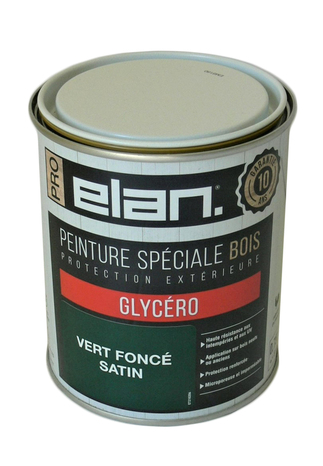 Peinture extérieur bois satin 0,75 L vert foncé - Brico Dépôt