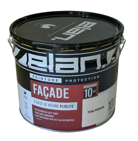Peinture extérieure façade mat pliolite 10 L ton pierre - Brico Dépôt
