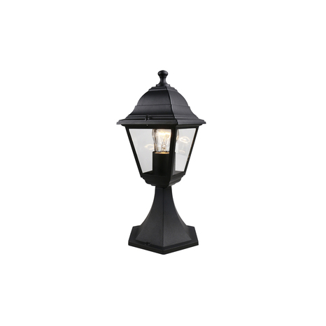 Borne "Varennes" IP44 E27 - Noir P. 17 x H. 37 x l. 15 cm - Brico Dépôt