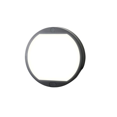 Applique murale "Opp" LED IP44 - Noir - Brico Dépôt