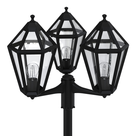 Lampadaire "Natumo" E27 - H. 2,50 m - Noir - Marque BLOOMA - Brico Dépôt