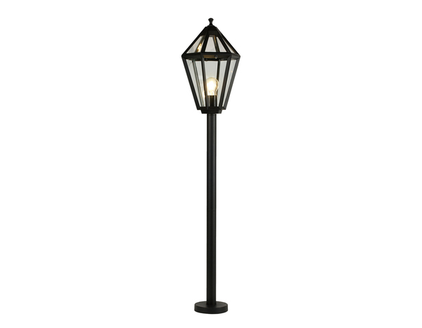 Lampadaire "Natumo" E27 - H. 120 cm - Noir - Marque BLOOMA - Brico Dépôt