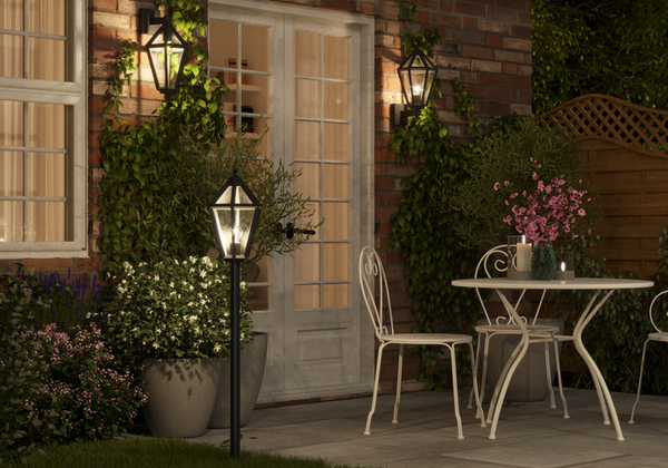 Lampadaire "Natumo" E27 - H. 120 cm - Noir - Marque BLOOMA - Brico Dépôt