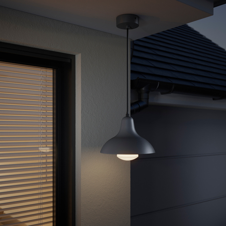 Suspension "Dirca" E27 - Anthracite - Marque BLOOMA - Brico Dépôt