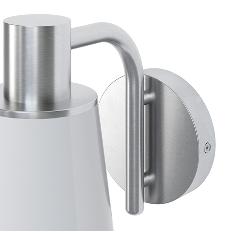 Applique murale "Clematia" IP44 E27 - Acier - Marque BLOOMA - Brico Dépôt