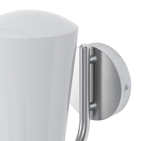 Applique murale à détection de mouvements "Clematia" E27 - Acier - Marque BLOOMA - Brico Dépôt