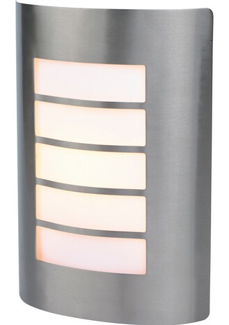 Applique murale "Larixa" IP44 E27 - Acier - Marque BLOOMA - Brico Dépôt