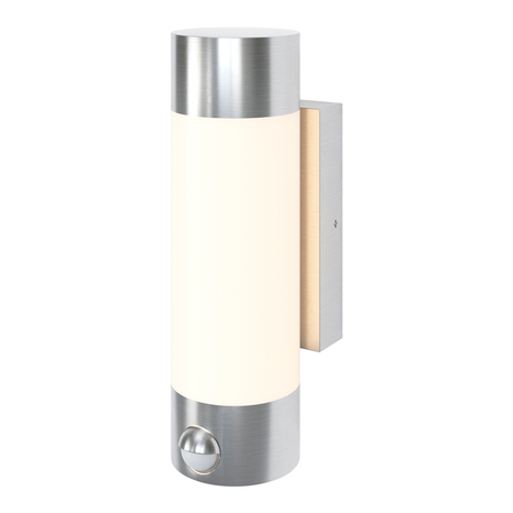 Applique murale à détection de mouvements "Carexo" LED - Acier - Marque BLOOMA - Brico Dépôt