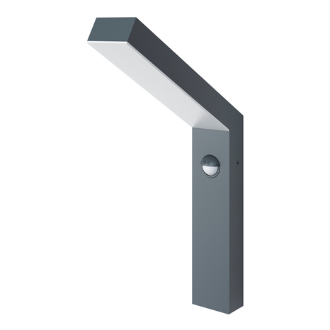 Applique murale à détection de mouvements "Scabio" LED -  Anthracite - Marque BLOOMA - Brico Dépôt