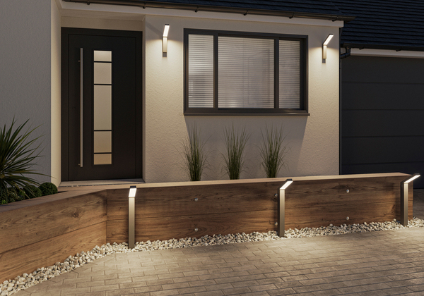 Applique murale "Scabio" LED - Anthracite - Marque BLOOMA - Brico Dépôt