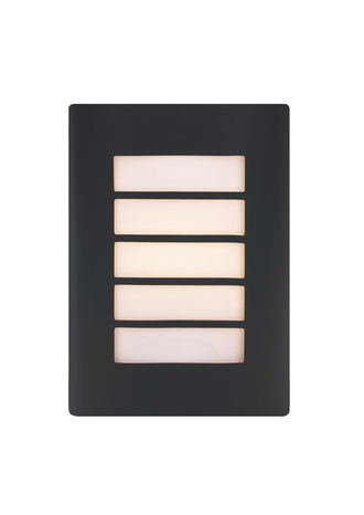 Applique murale "Larixa" IP44 E27 - Anthracite - Marque BLOOMA - Brico Dépôt