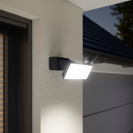 Projecteur Dircao IP65 20 W - Noir - Marque BLOOMA - Brico Dépôt