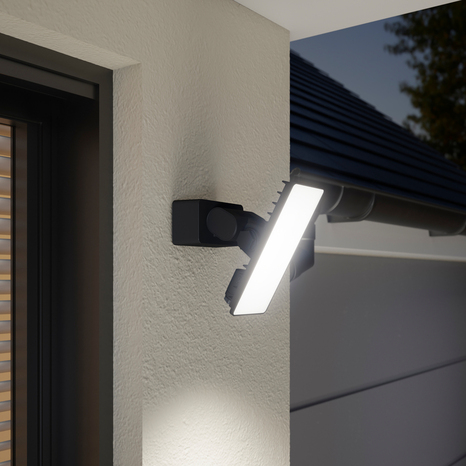 Projecteur Dircao IP65 20 W - Noir - Marque BLOOMA - Brico Dépôt