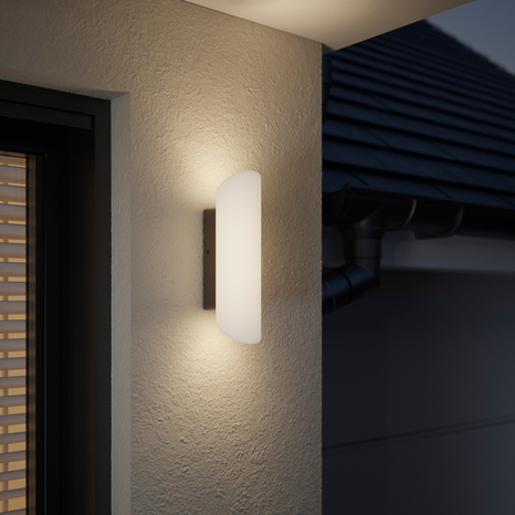 Applique murale tube "Helenia" LED - Anthracite - Marque BLOOMA - Brico Dépôt