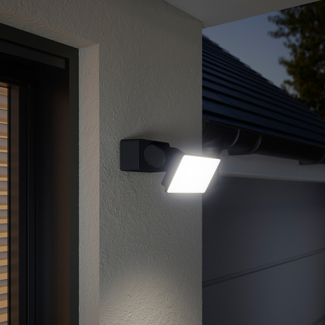 Projecteur Dircao IP65 10 W - Noir - Marque BLOOMA - Brico Dépôt