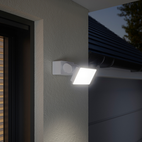 Projecteur Dircao IP65 10 W - Blanc - Marque BLOOMA - Brico Dépôt