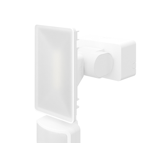 Projecteur à détection de mouvements Dircao IP65 10 W - Blanc - Marque BLOOMA - Brico Dépôt