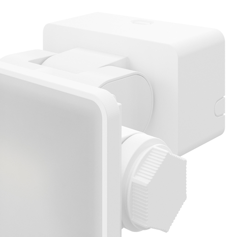 Projecteur à détection de mouvements Dircao IP65 20 W - Blanc - Marque BLOOMA - Brico Dépôt