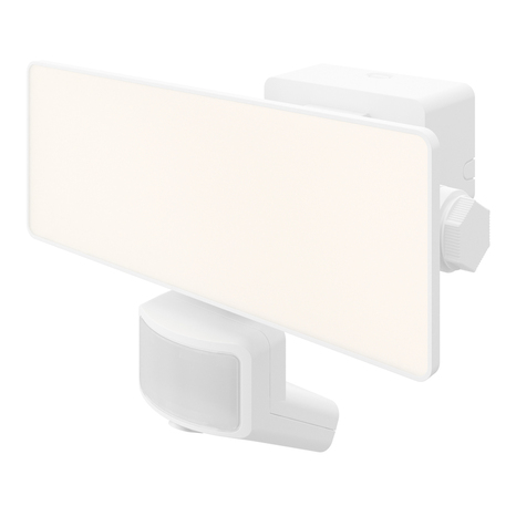 Projecteur à détection de mouvements Dircao IP65 30 W - Blanc - Marque BLOOMA - Brico Dépôt