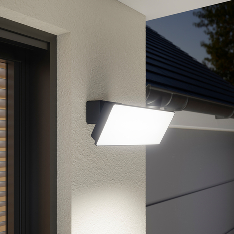 Projecteur Dircao IP65 50 W - Noir - Marque BLOOMA - Brico Dépôt