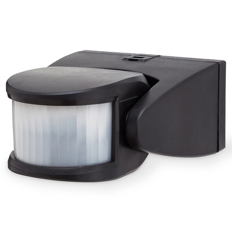 Détecteur de mouvements Brant IP44 - Noir - Marque BLOOMA - Brico Dépôt