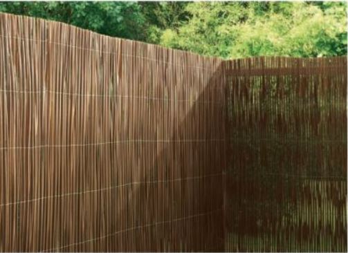 Canisse naturelle en osier H.1,50 x L. 3 m - Brico Dépôt