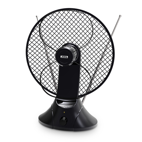 Antenne TNT intérieure amplificateur intégré 5G - Brico Dépôt