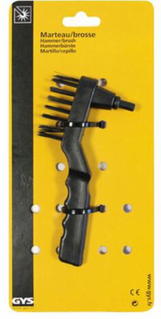 Combiné 2 en 1 : marteau et brosse à soudure - Brico Dépôt