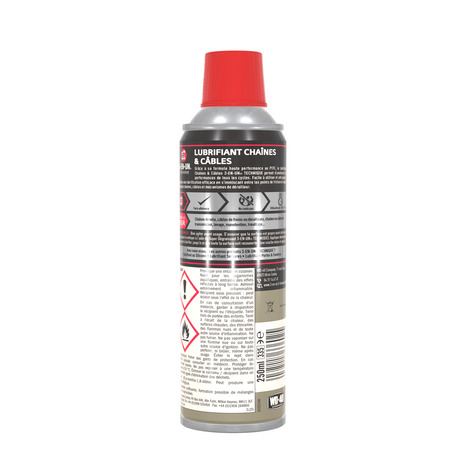 3-en-un technique lubrifiant chaînes & câbles 250 ml - 3-EN-UN - Brico Dépôt