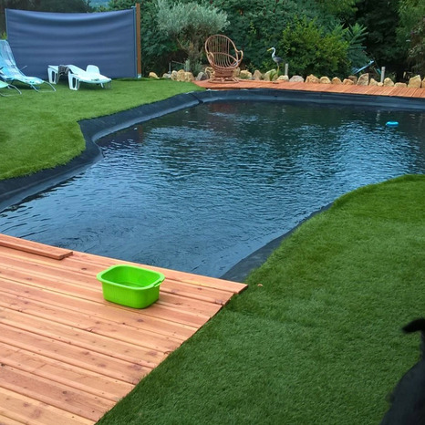 Geomembrane EPDM 4,60 x 5 mètres - Ep : 0,6 mm - Brico Dépôt