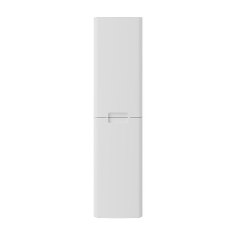 Colonne de rangement blanc 2 portes "Himalia" - L.40 x H.160 x P.36 cm - GoodHome - Brico Dépôt