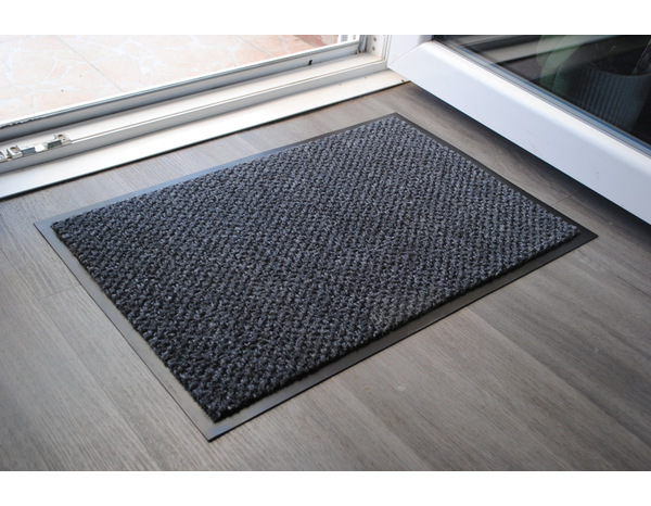 Tapis d'intérieur propreté gris 40 x 60 cm - Brico Dépôt