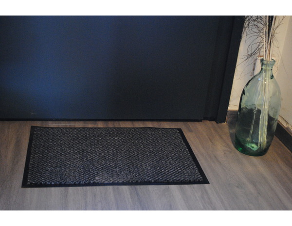 Tapis d'intérieur propreté gris 40 x 60 cm - Brico Dépôt