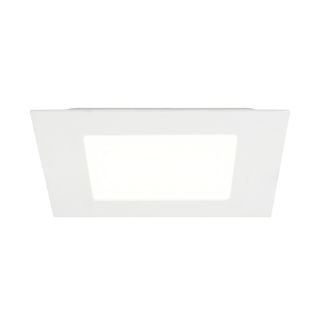 Spots à encastrer LED intégrée carré blanc 380 lm - Colours - Brico Dépôt