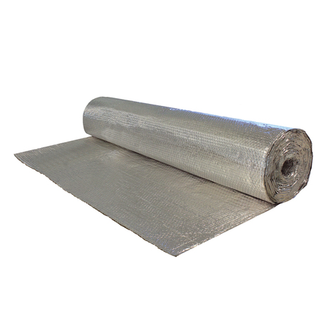 Isolant mince Multiusage Bulle thermo réflecteur 1,2 x 12,5m, EP. 7 mm - THERMEO - Brico Dépôt