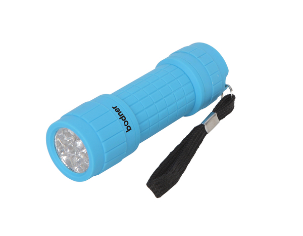 Mini lampe torche LED bleue - 27 lm - Brico Dépôt